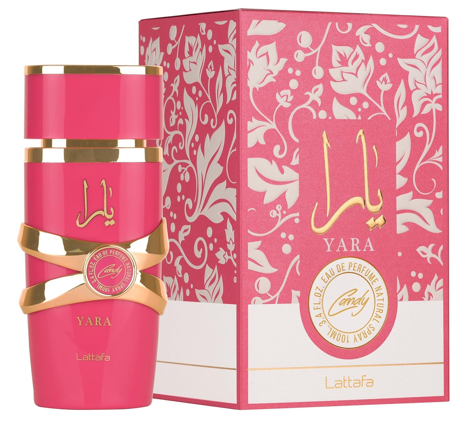 Lattafa Yara Candy, Eau de Parfum Long-Lasting Fragrance for Women - 100 ml