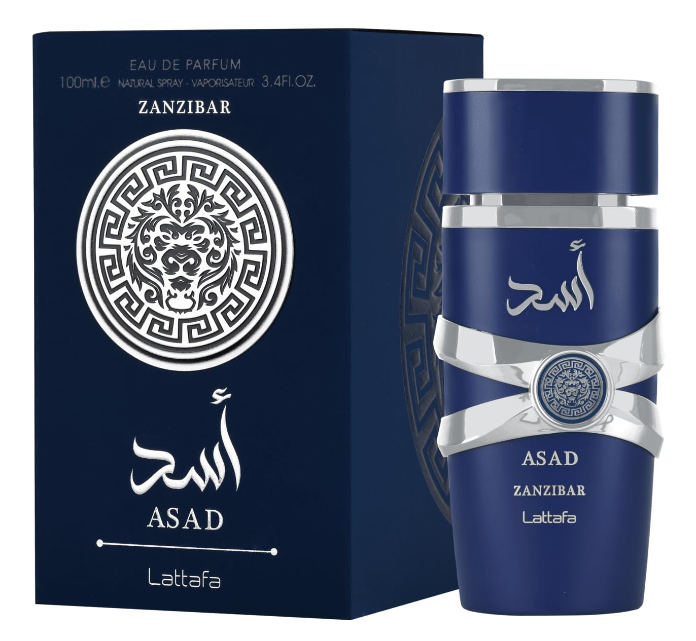 Lattafa Asad Zanzibar - Eau de Parfum Long-Lasting Fragrance for Men - 100 ml