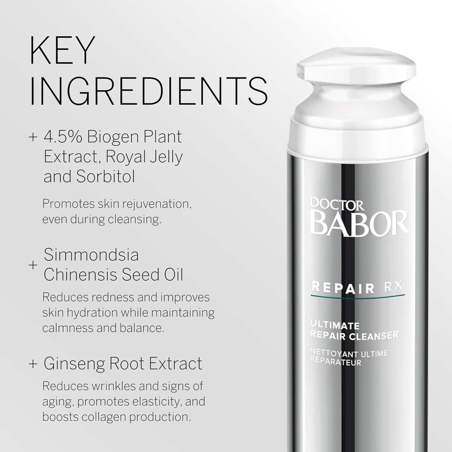 DOCTOR BABOR Regeneration Barrier Balance Lotion Cleanser