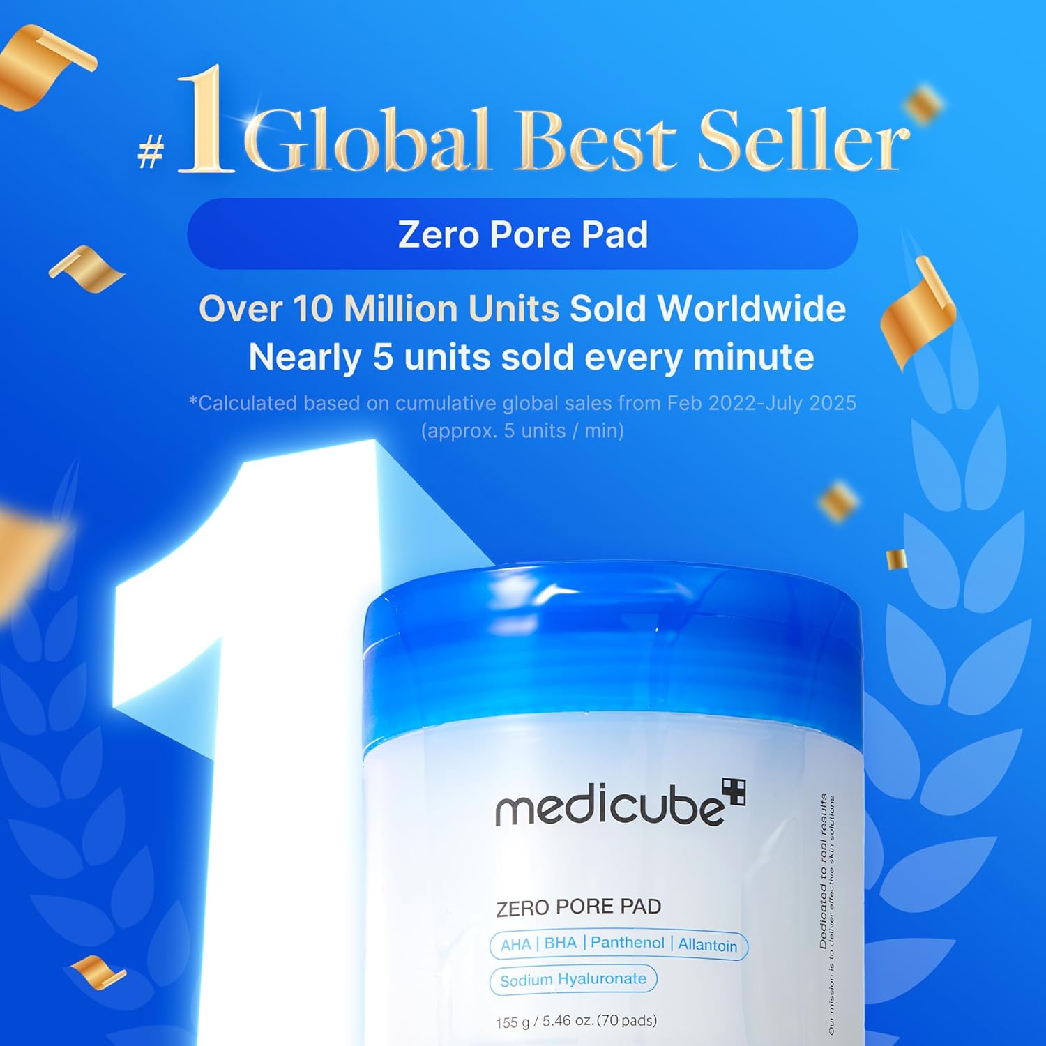 MEDICUBE Zero Pore Pads - 155 g