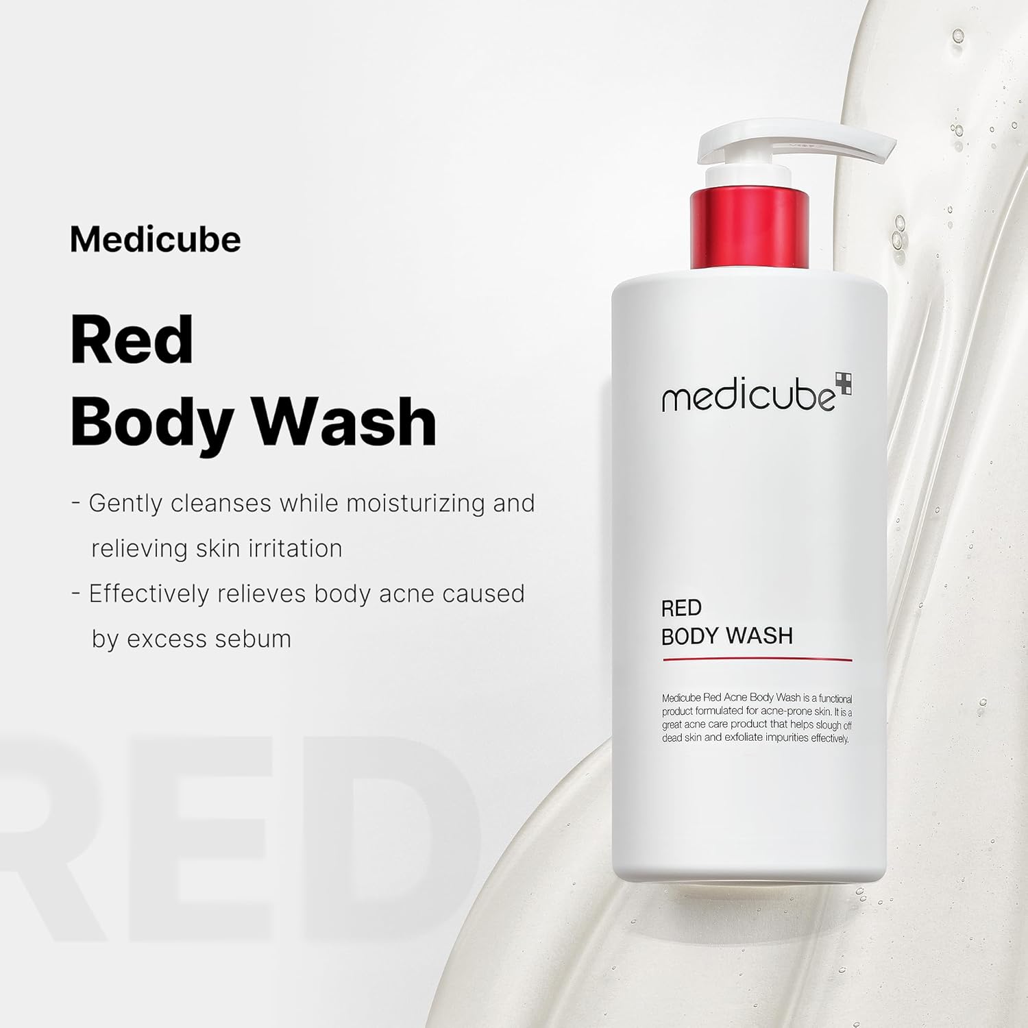 MEDICUBE Red Acne Body Wash - 400 g