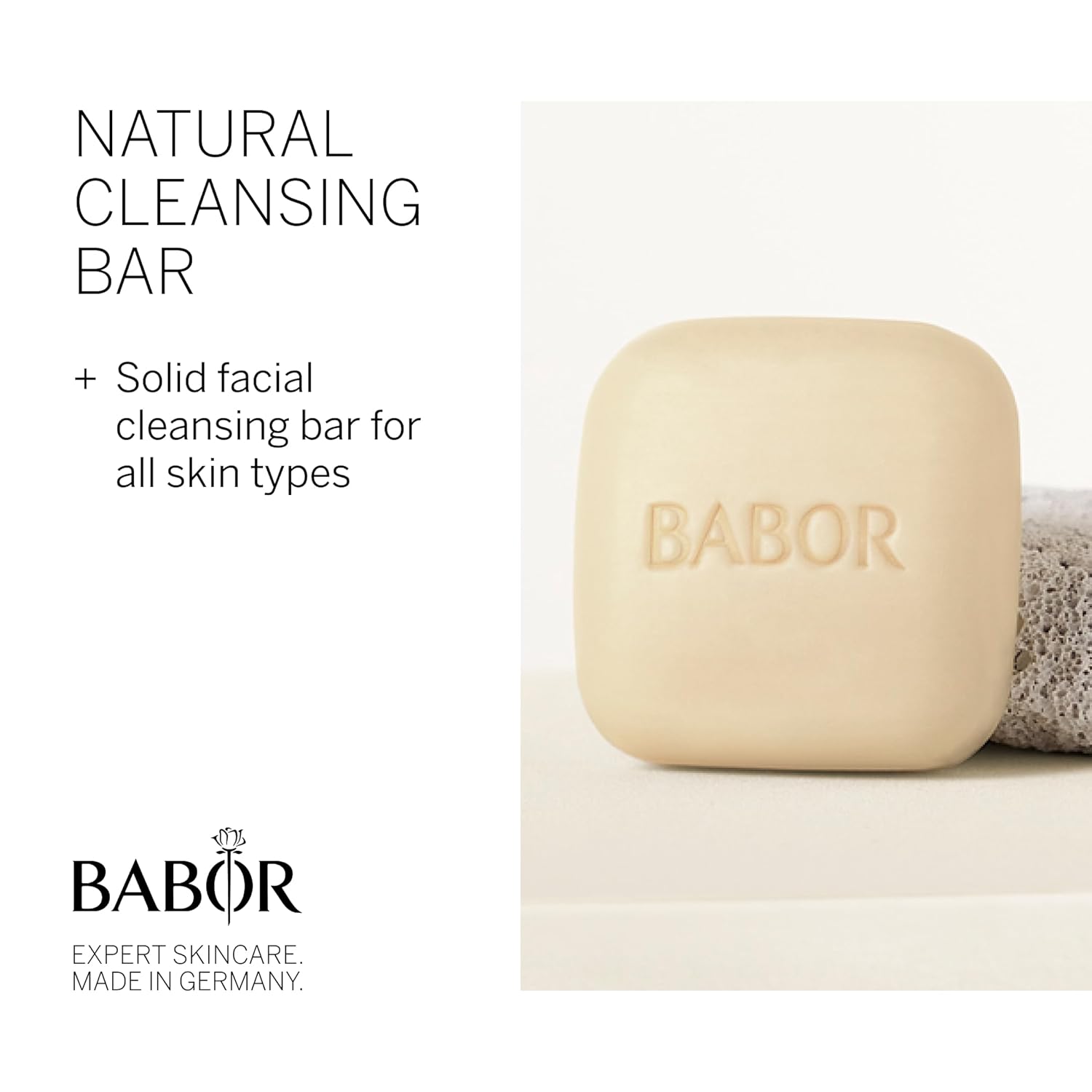 BABOR Natural Cleansing Bar for Oily Skin and Combination Skin