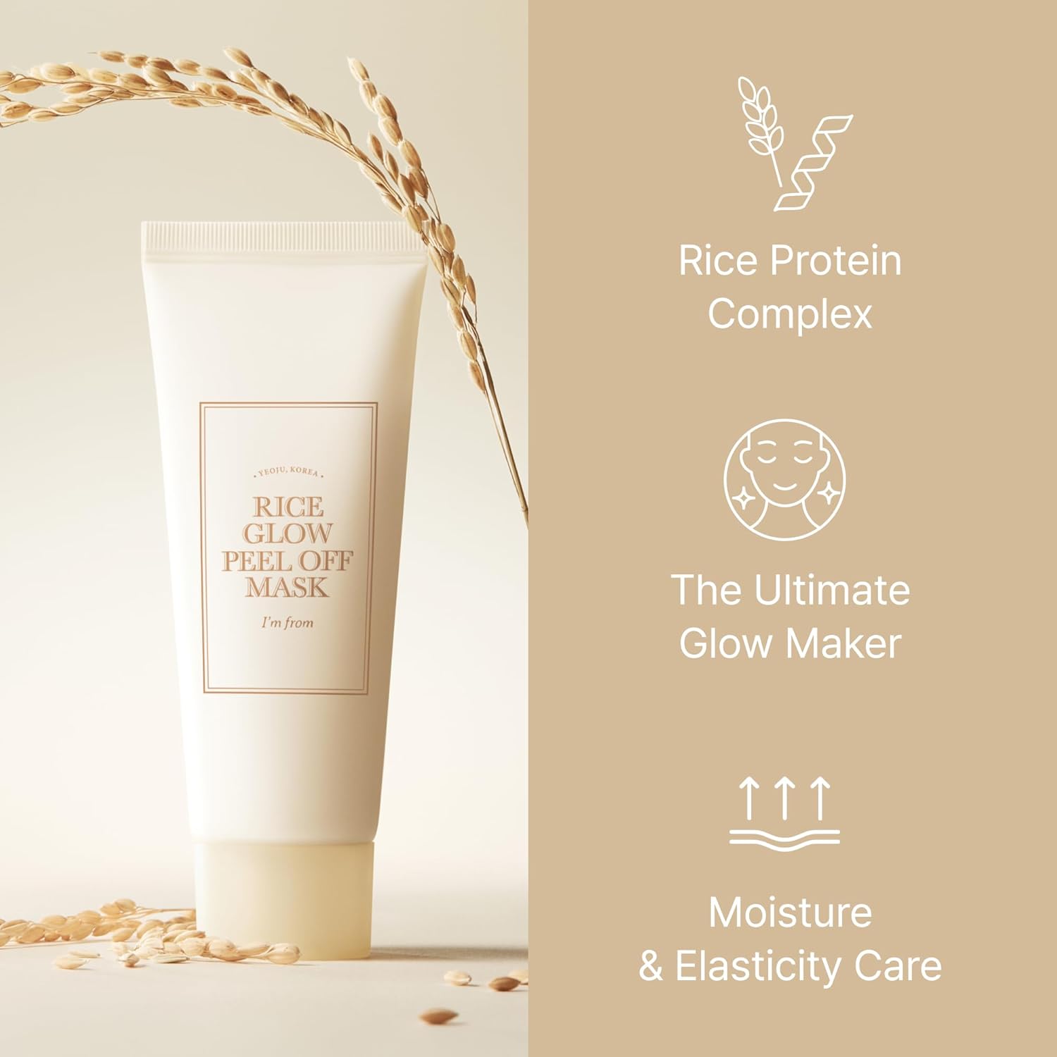 I'm From Rice Glow Peel Off Mask 2.46 Ounce