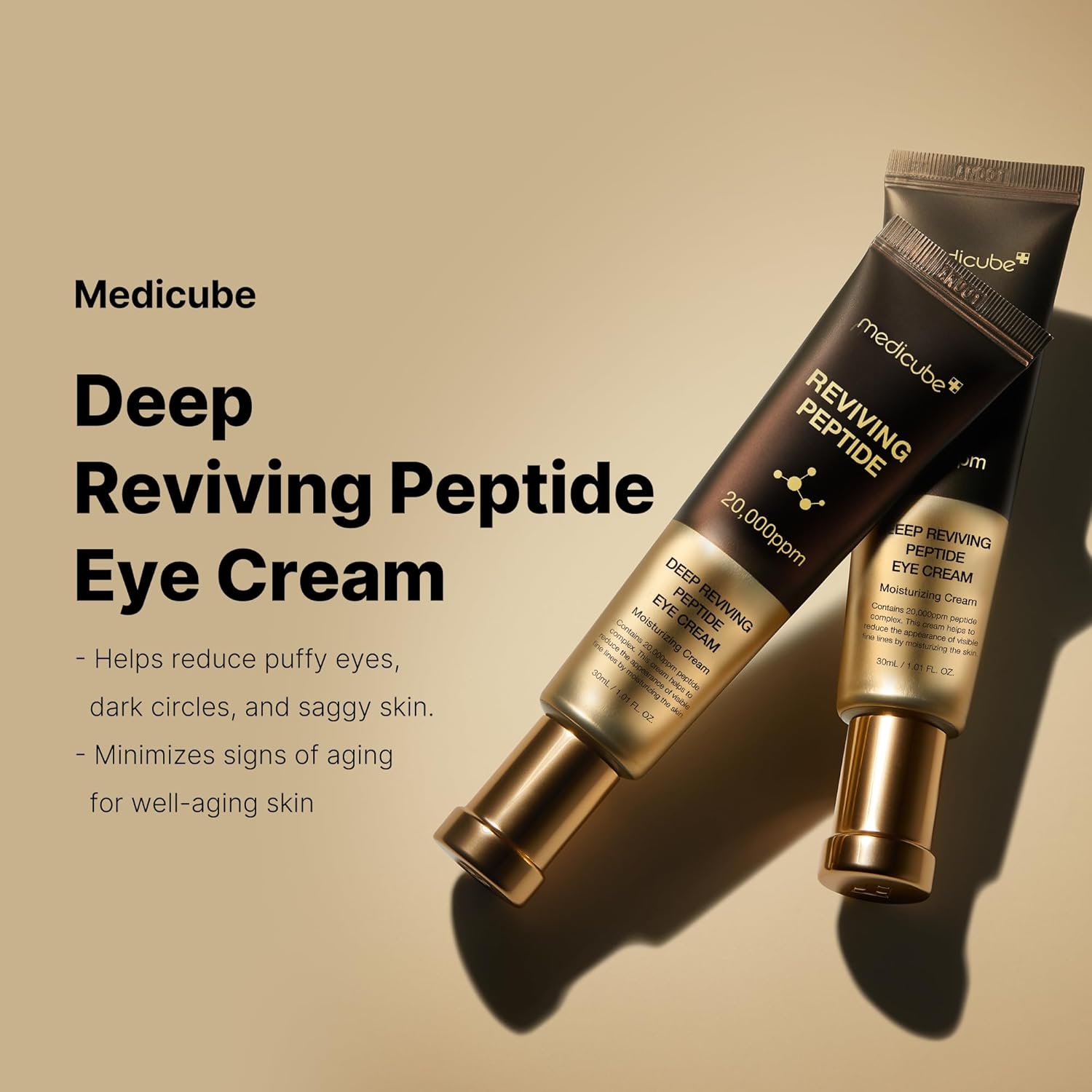 MEDICUBE Deep Reviving Peptide Eye Serum - 30 ml