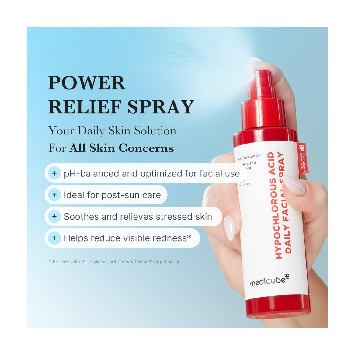 MEDICUBE Power Soothing Spray - 125 ml
