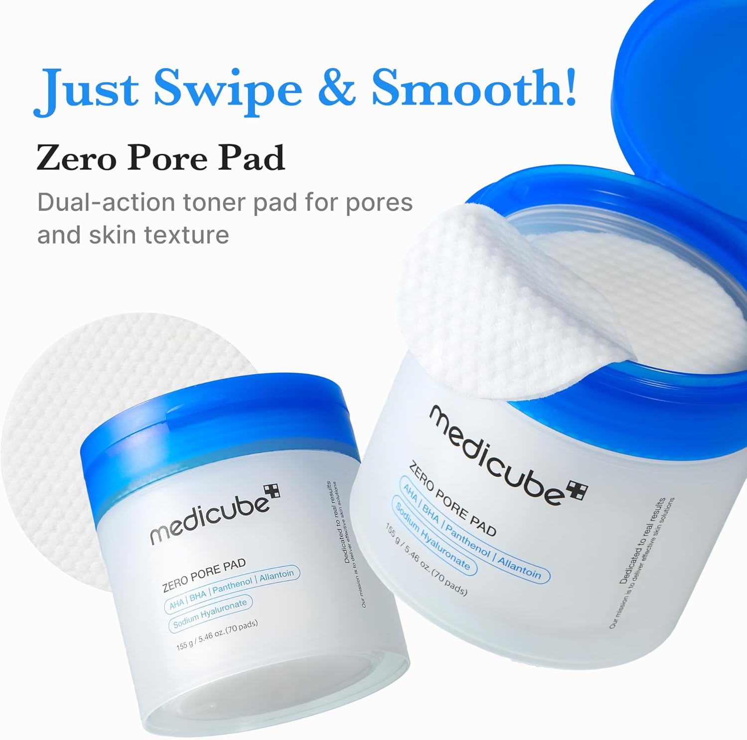 MEDICUBE Zero Pore Pads - 155 g