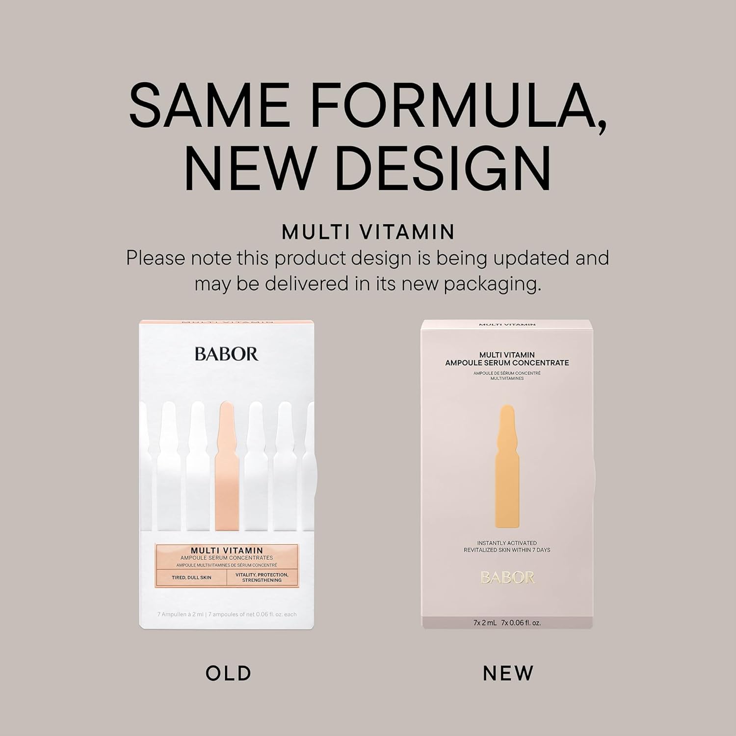 BABOR Multi Vitamin Ampoule Concentrate