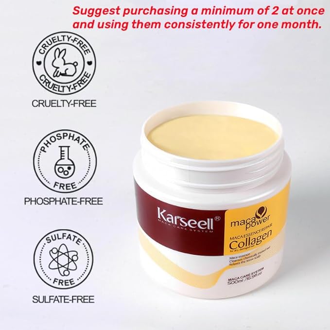 Karseell Argan Oil Collagen Hair Mask - 500ml