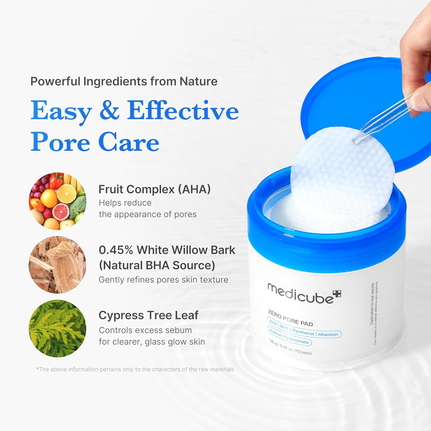 MEDICUBE Zero Pore Pads - 155 g