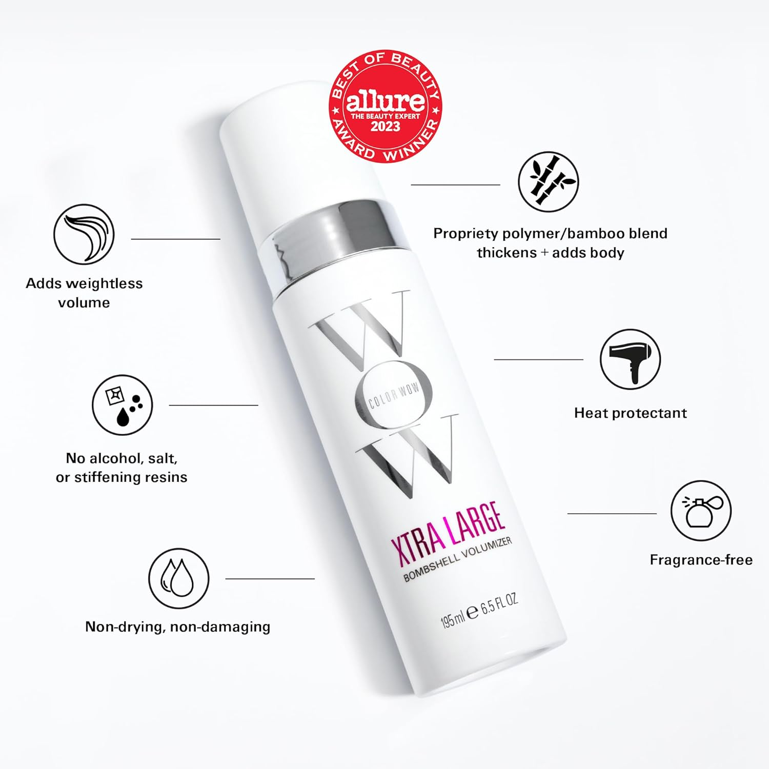 COLOR WOW Xtra Large, Bombshell volumizer