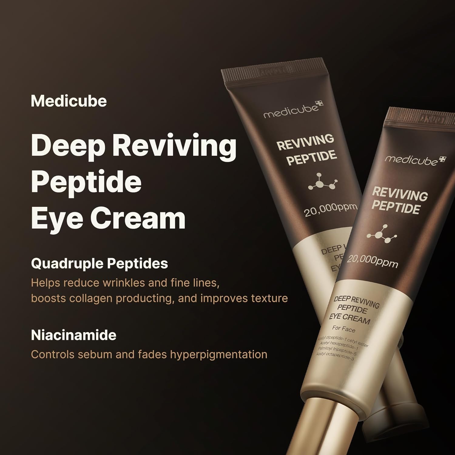 MEDICUBE Deep Reviving Peptide Eye Serum - 30 ml