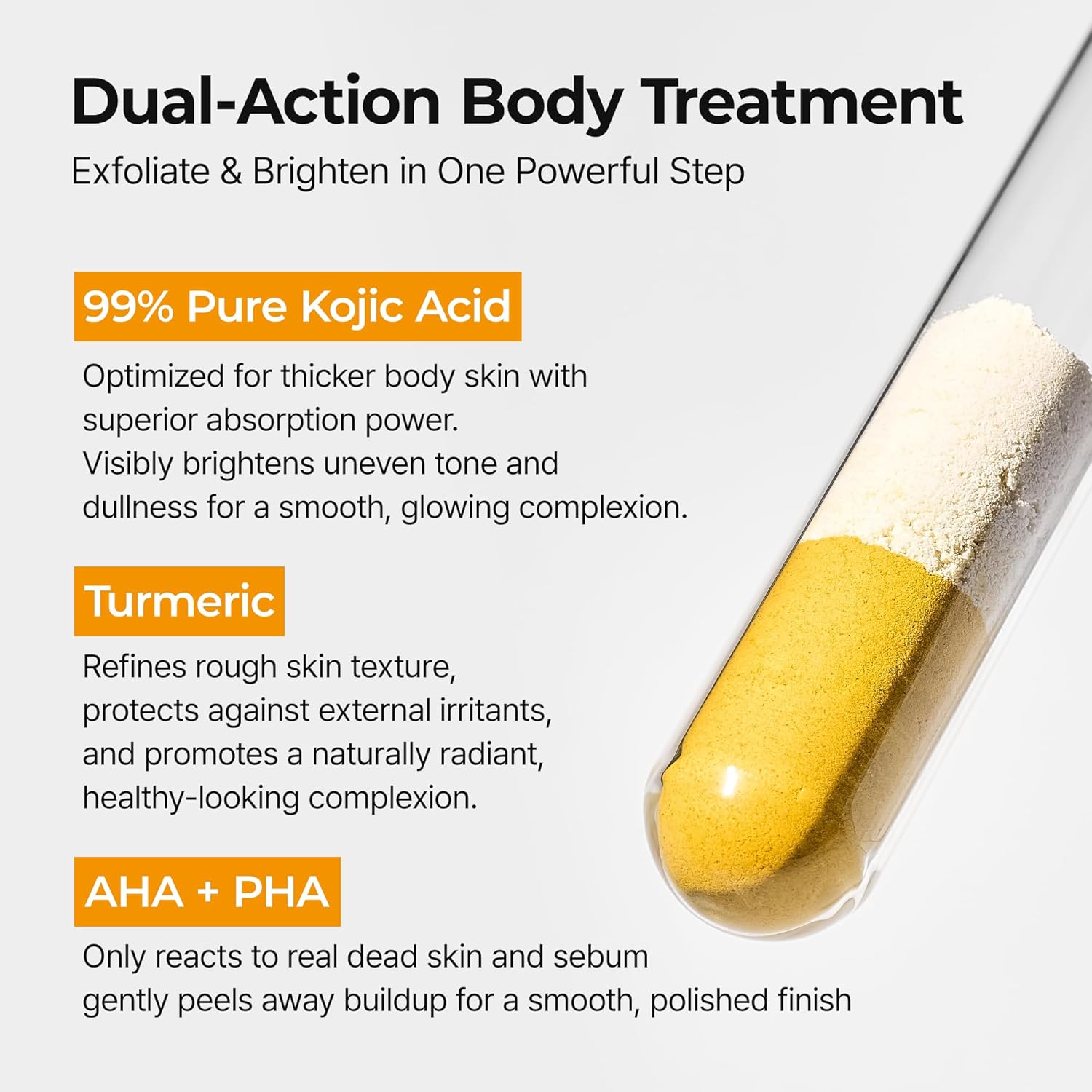 Dr. Melaxin Body Peel Shot Spray Face Peeling Kojic Acid Turmeric Spray - 200ml