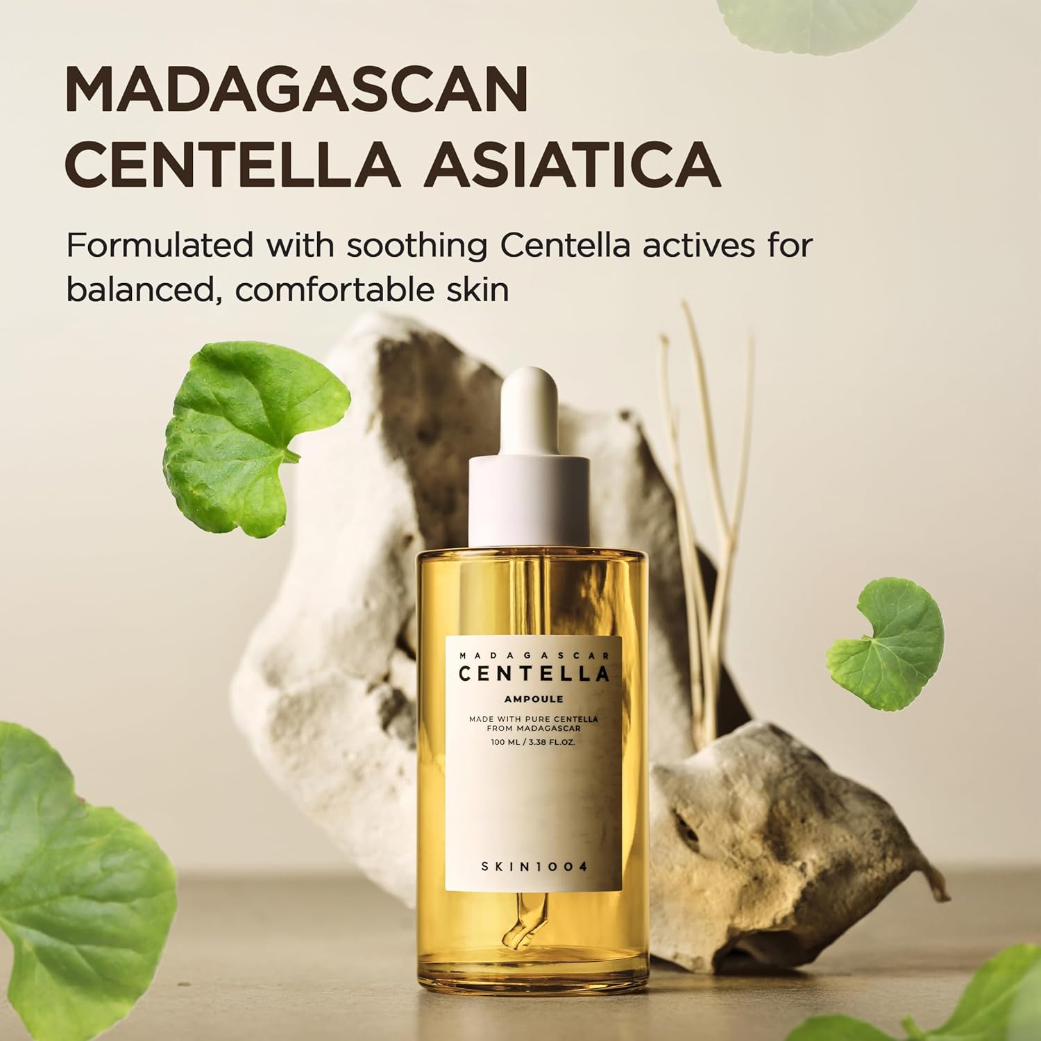 SKIN1004 Madagascar Centella Asiatica Ampoule Facial Serum 1.85 fl.oz, 55ml