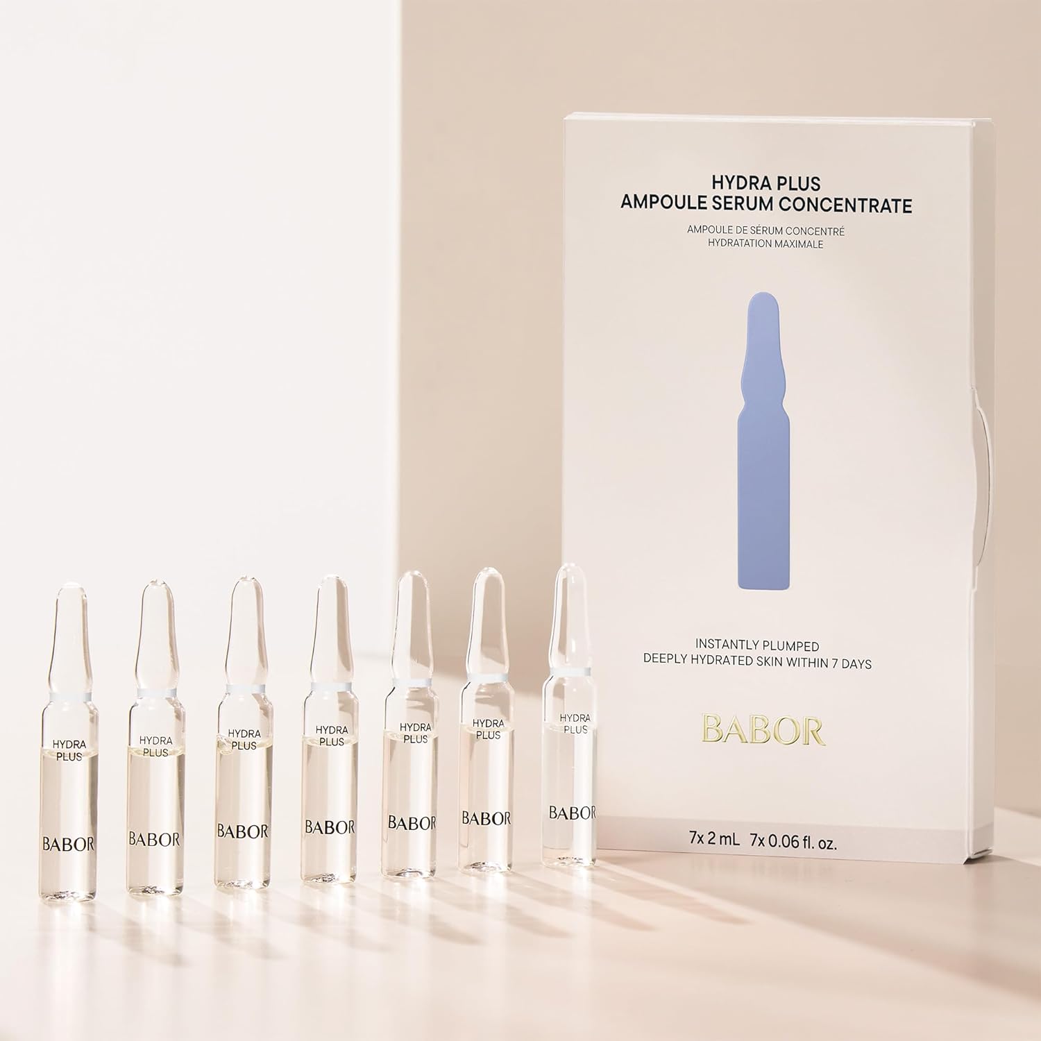 BABOR Hydra Plus Ampoule Concentrate, Moisturizing Skincare Capsule