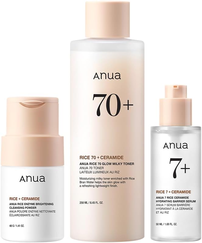 ANUA Rice Trio Set