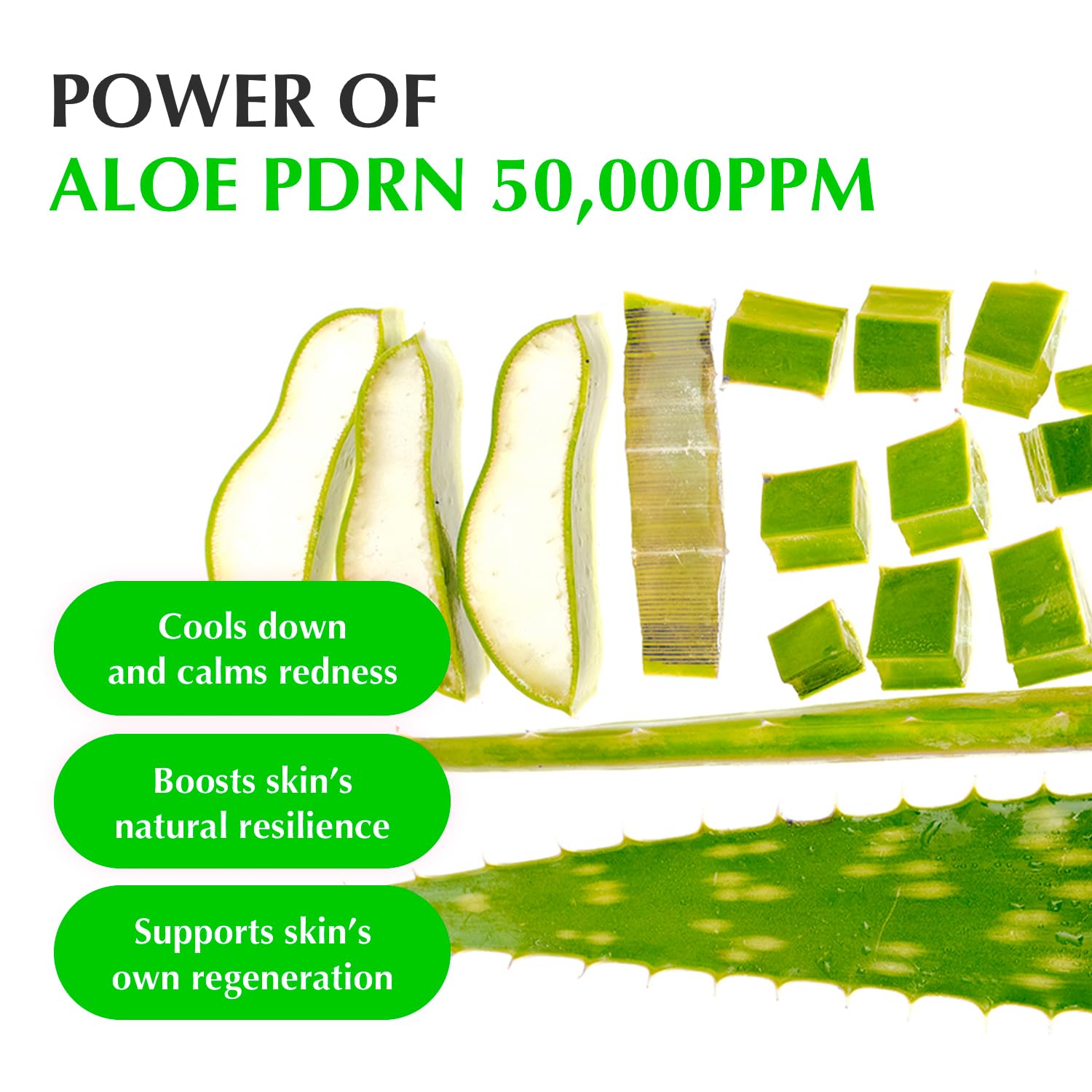 EQQUALBERRY Aloe PDRN Calming Smoothie Serum - 30ml