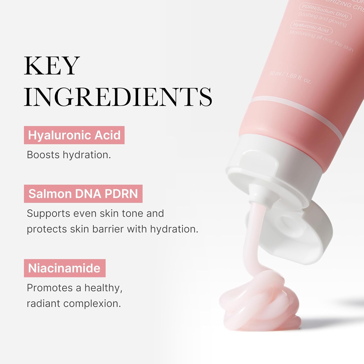 MEDICUBE Salmon DNA PDRN Pink Hyaluronic Moisturizing Cream
