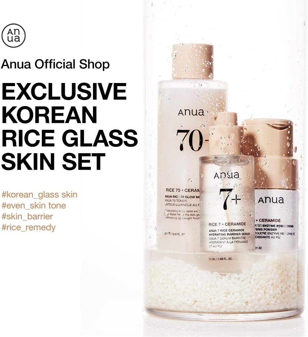 ANUA Rice Trio Set