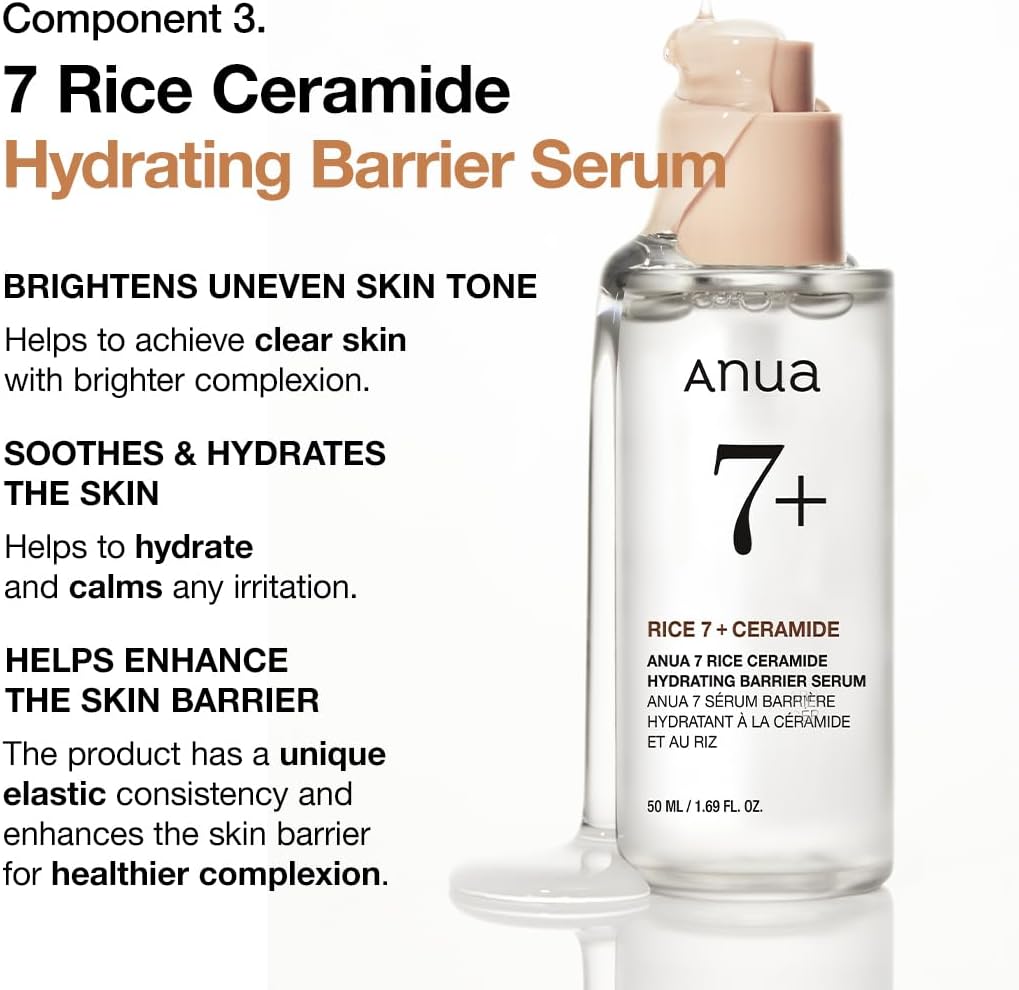ANUA Rice Trio Set