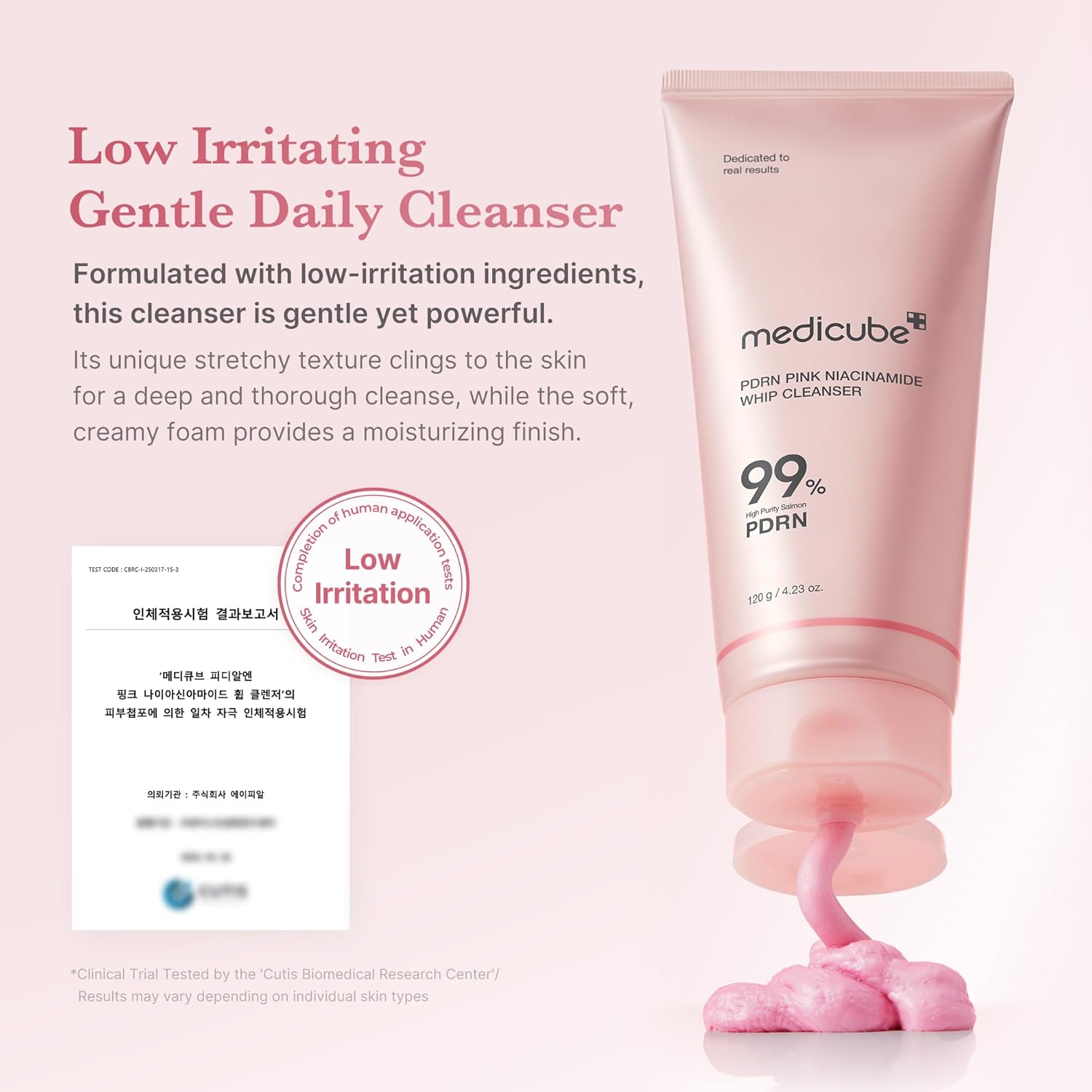 MEDICUBE PDRN Marshmallow Whip Cleanser
