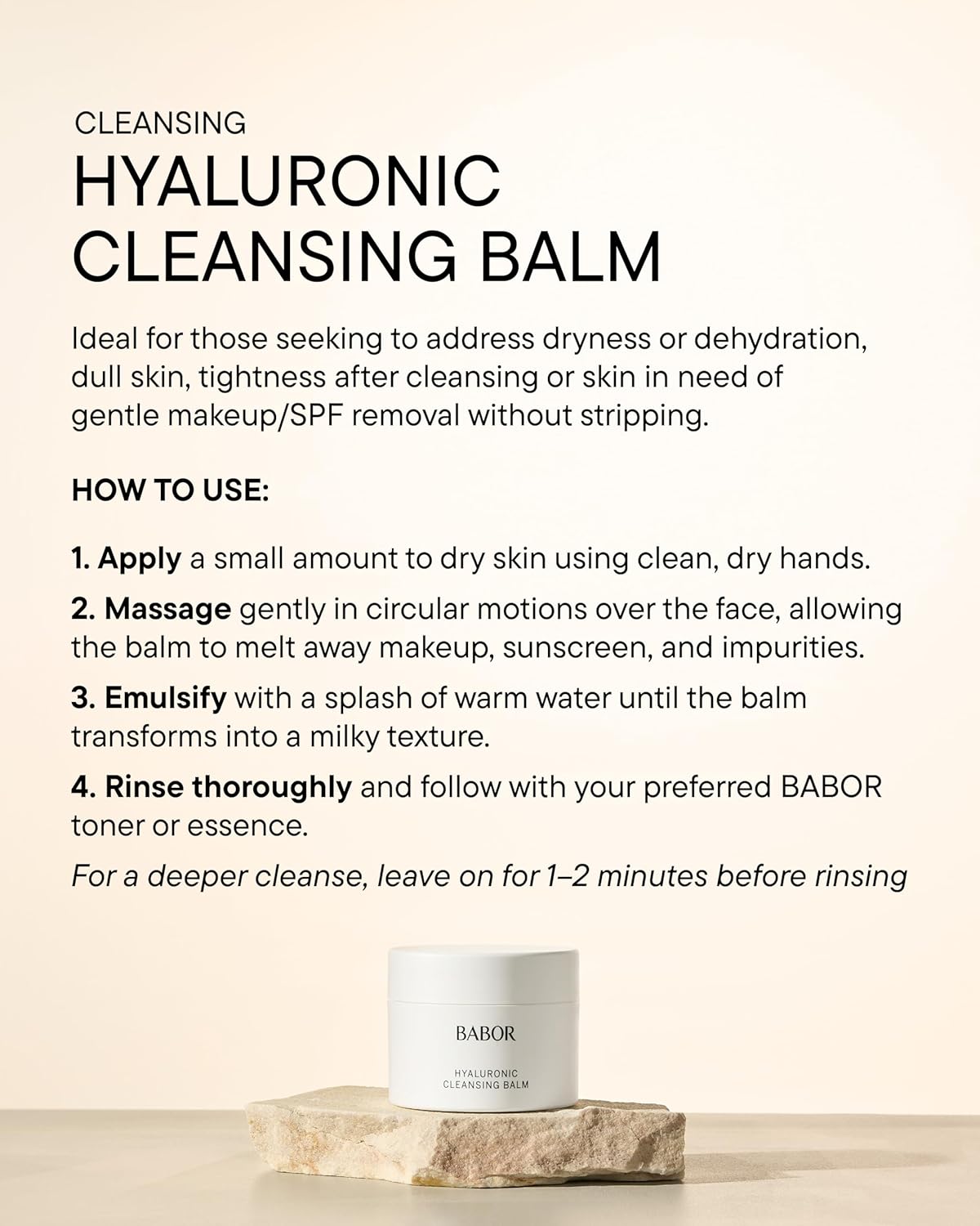 BABOR Hyaluronic Cleansing Balm