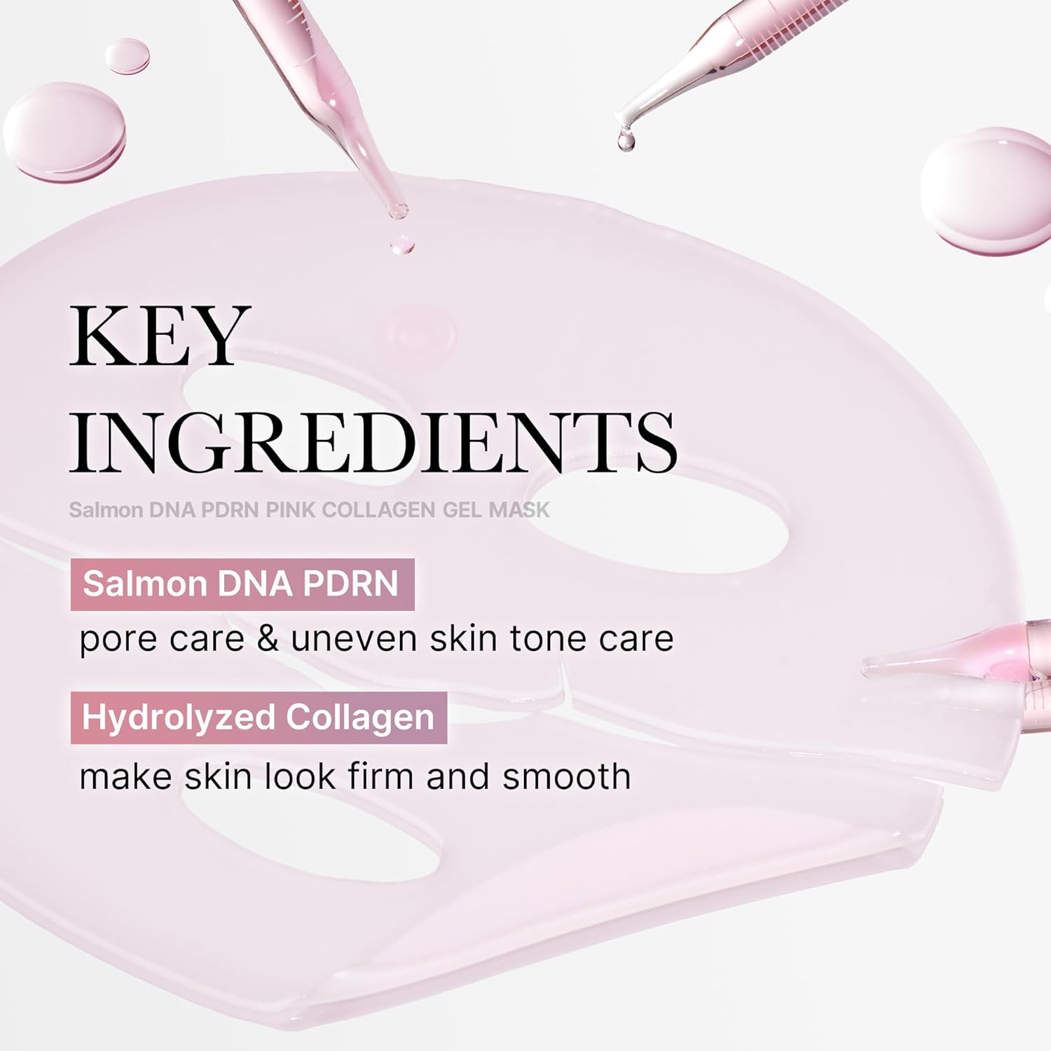 MEDICUBE Salmon DNA PDRN pink collagen jelly gel mask - 28g, 4ea