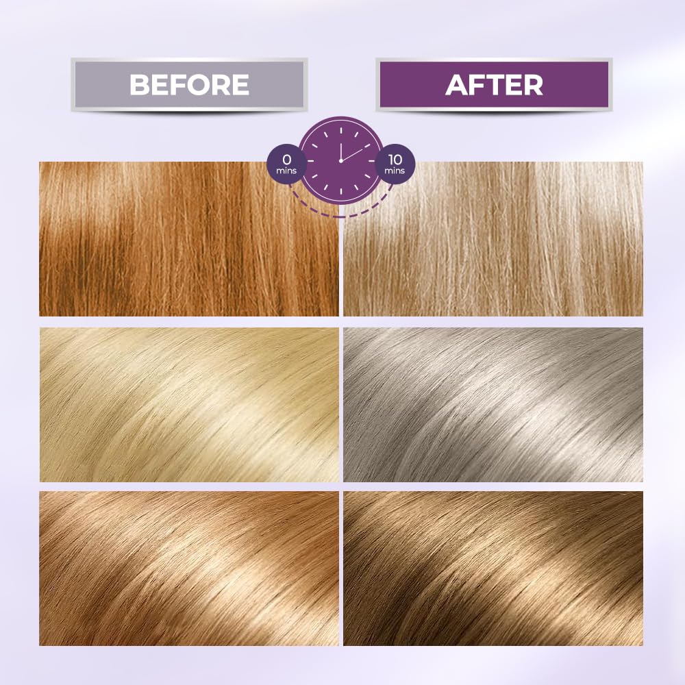 Karseell For Blonde Silver Gray Highlighted Hair Purple Hair Mask - 500ml
