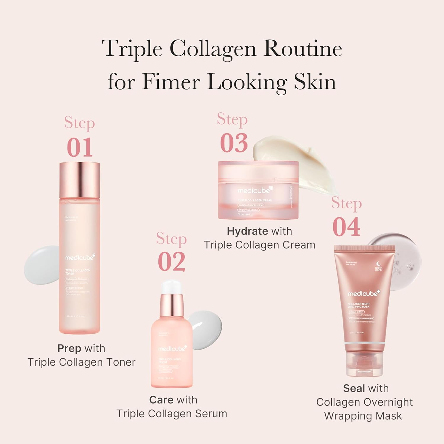 MEDICUBE Triple Collagen Serum 1.85 fl.oz