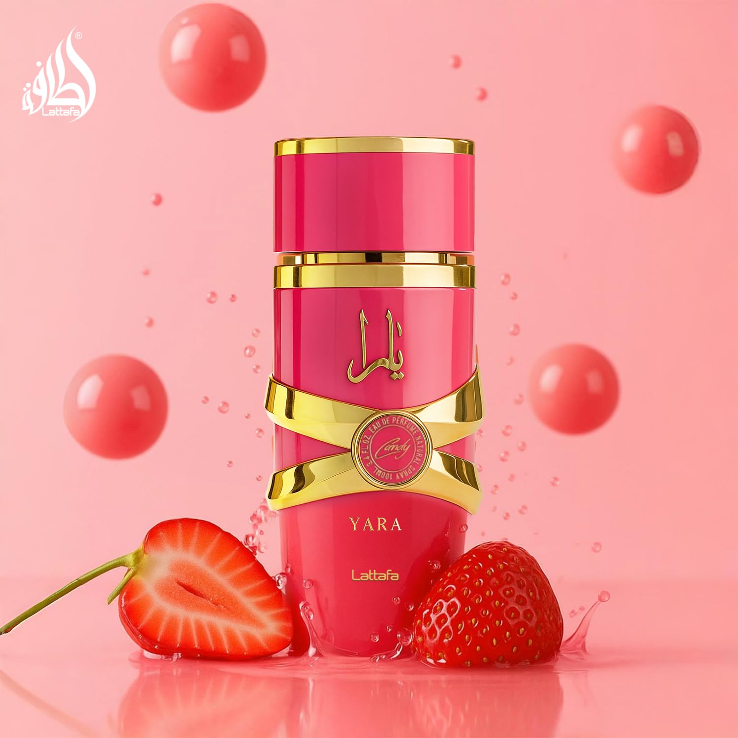 Lattafa Yara Candy, Eau de Parfum Long-Lasting Fragrance for Women - 100 ml