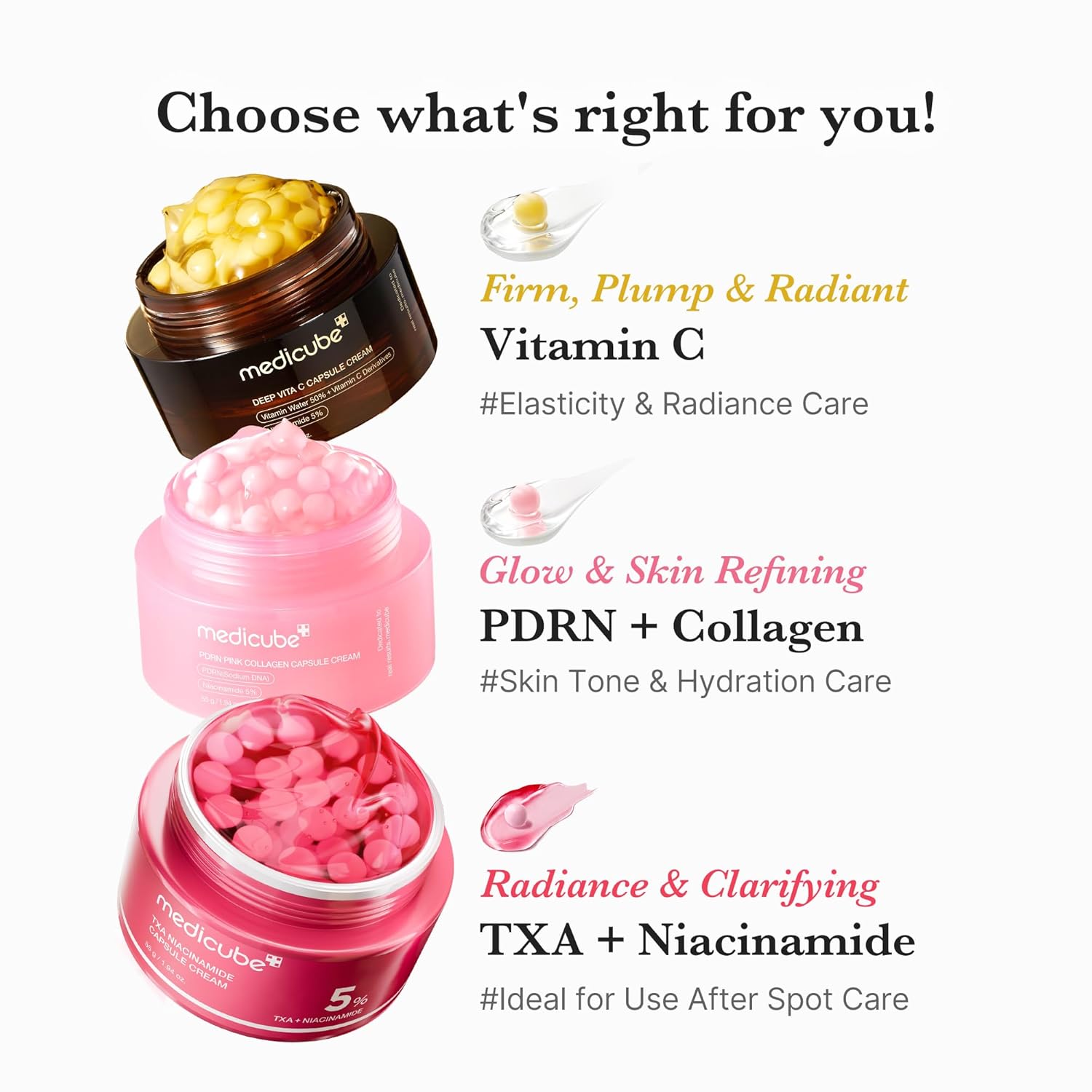 MEDICUBE Deep Vitamin C Golden Capsule Face Moisturizer