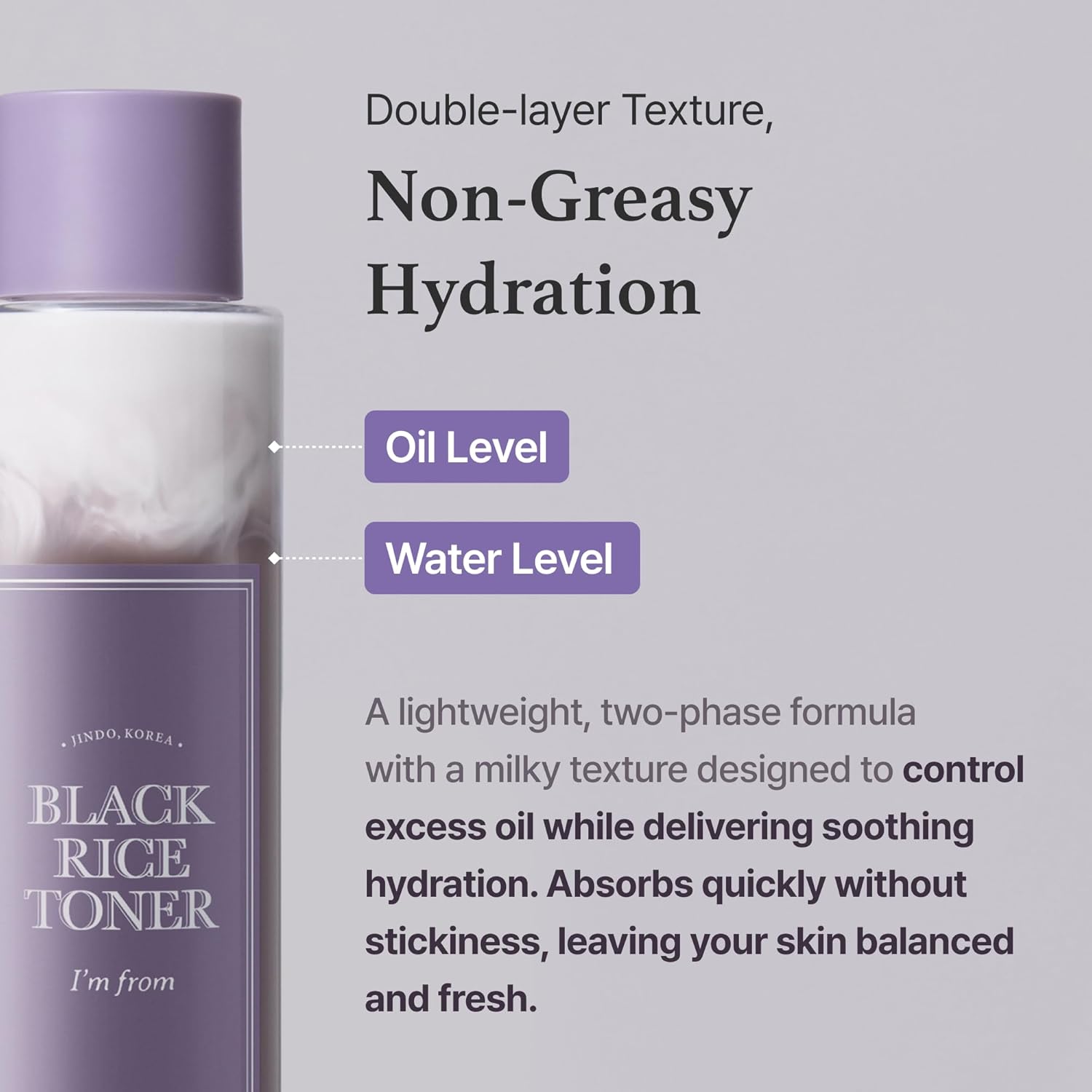 I'm from Black Rice Toner for Oily Skin - 150ml