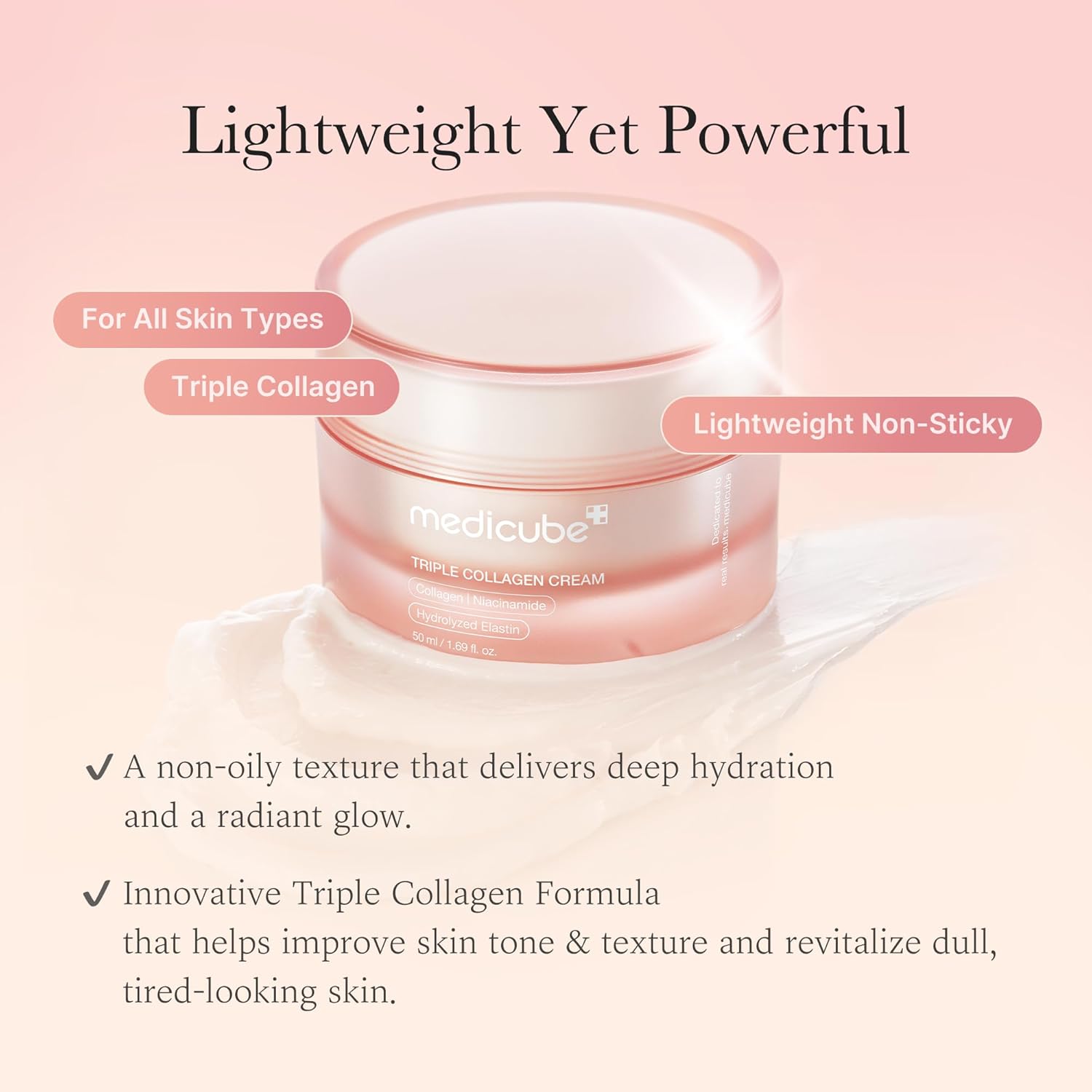 MEDICUBE Collagen Swirl Duo Cream for Glowing