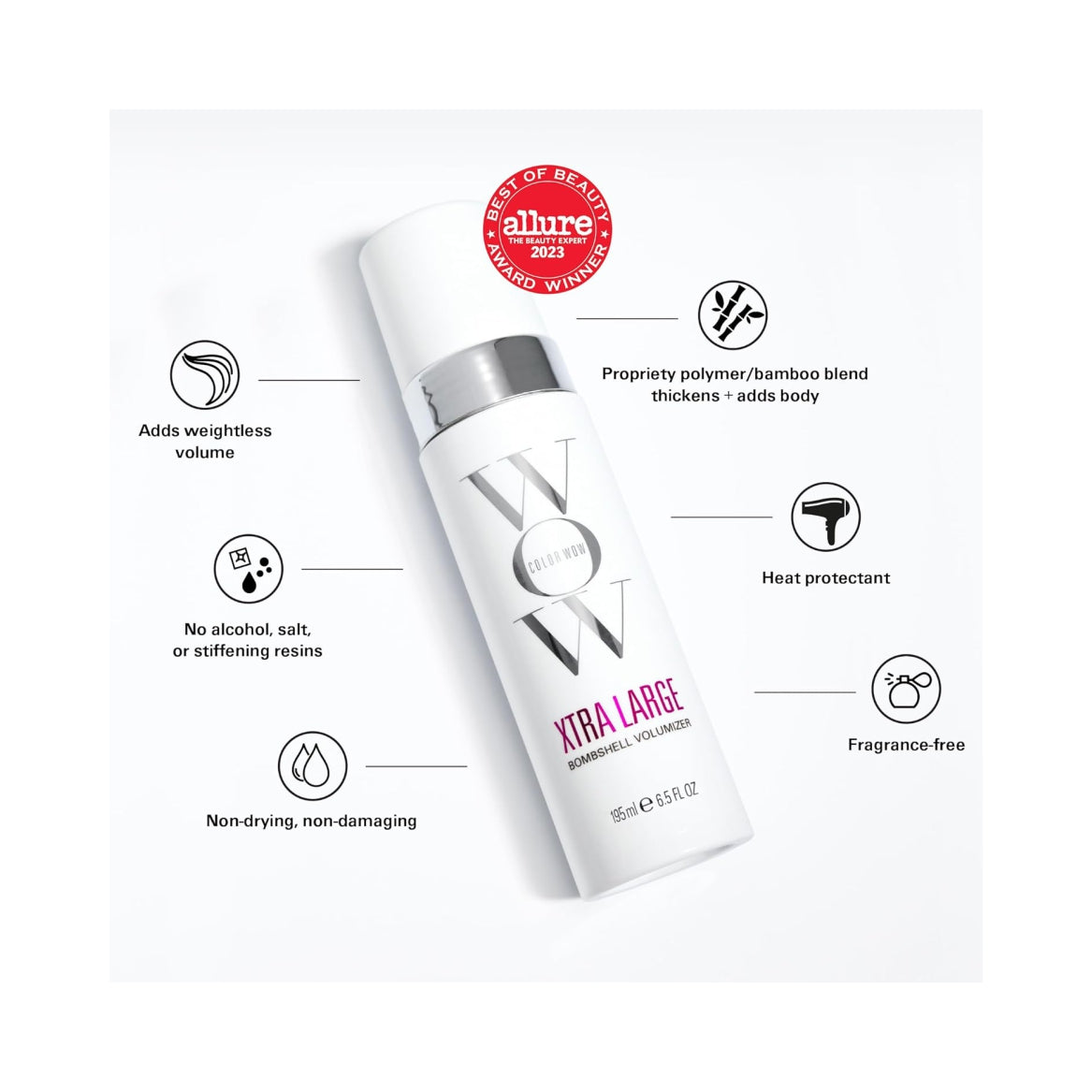 COLOR WOW Xtra Large, Bombshell volumizer