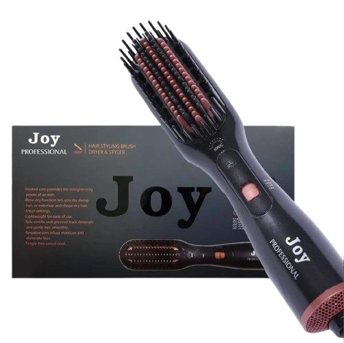 Joy Professional 3-in-1 Hair Styling Brush with Hair Dryer