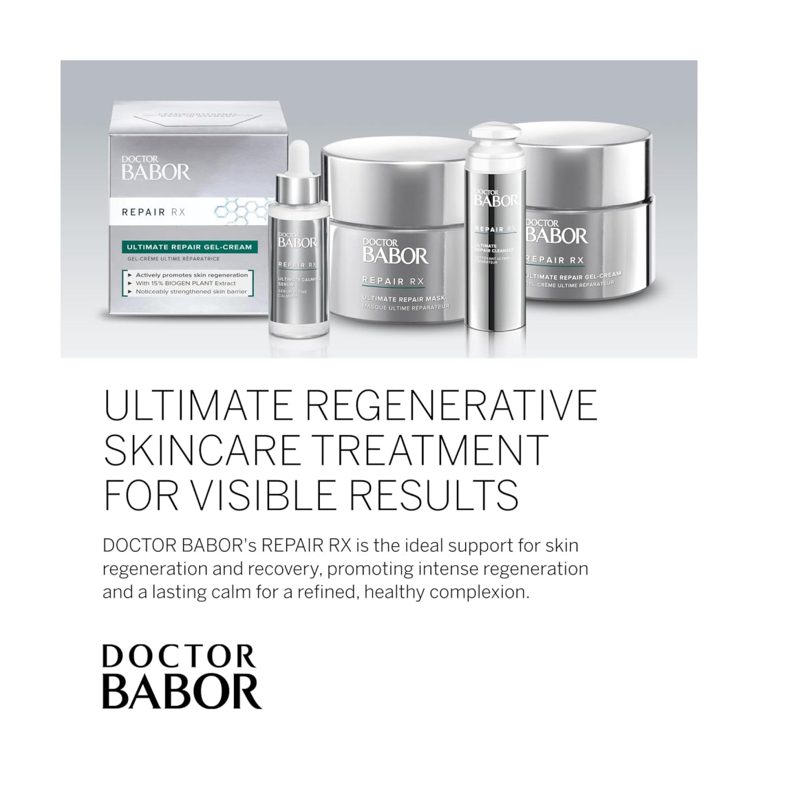 DOCTOR BABOR Regeneration Barrier Balance Lotion Cleanser