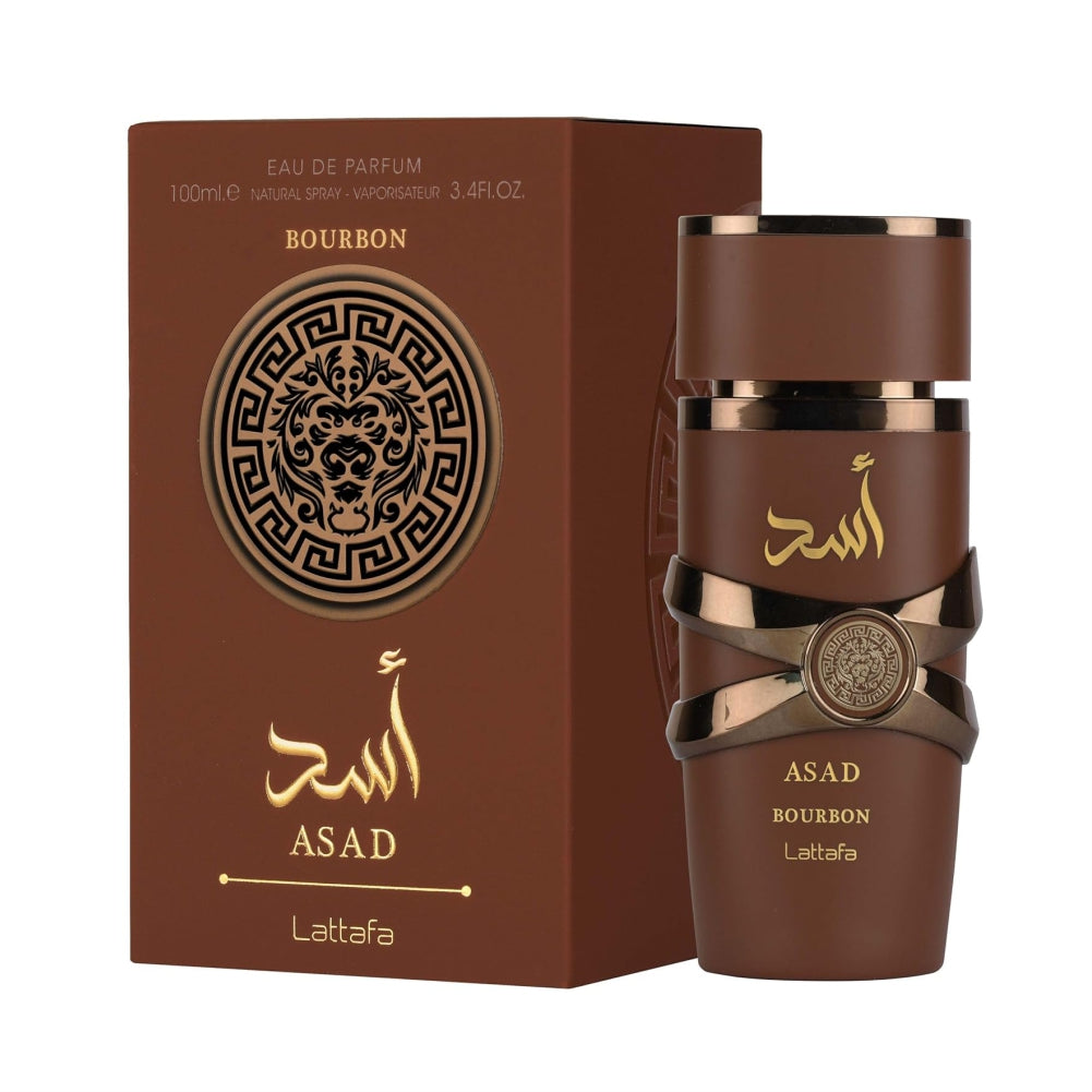 Lattafa Asad Bourbon, Eau de Parfum Spray for Unisex - 100 ml