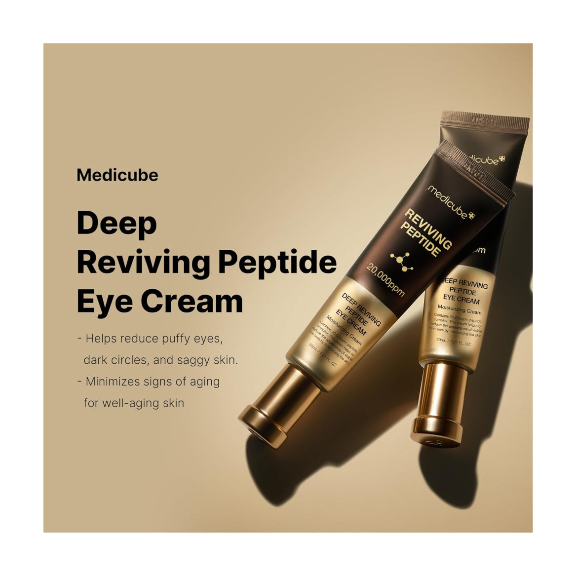 MEDICUBE  Deep Reviving Peptide Eye Serum - 30 ml