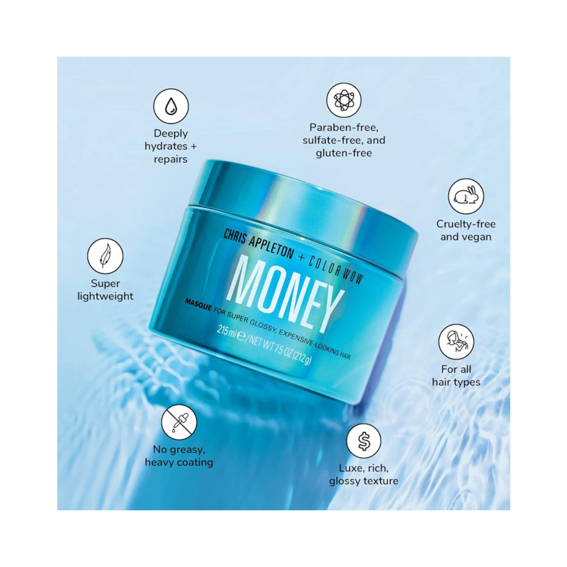 COLOR WOW and Chris Appleton, Money Masque