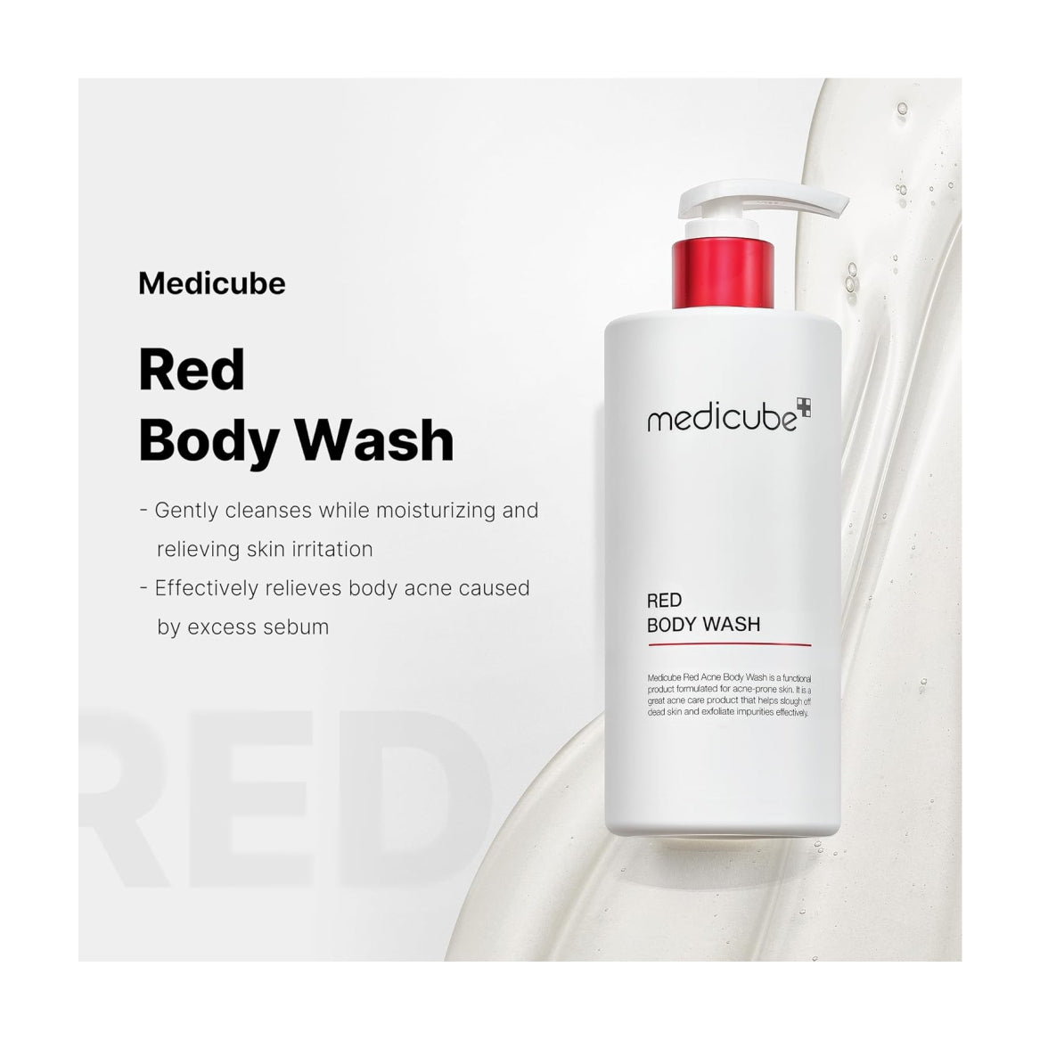 MEDICUBE Red Acne Body Wash - 400 g