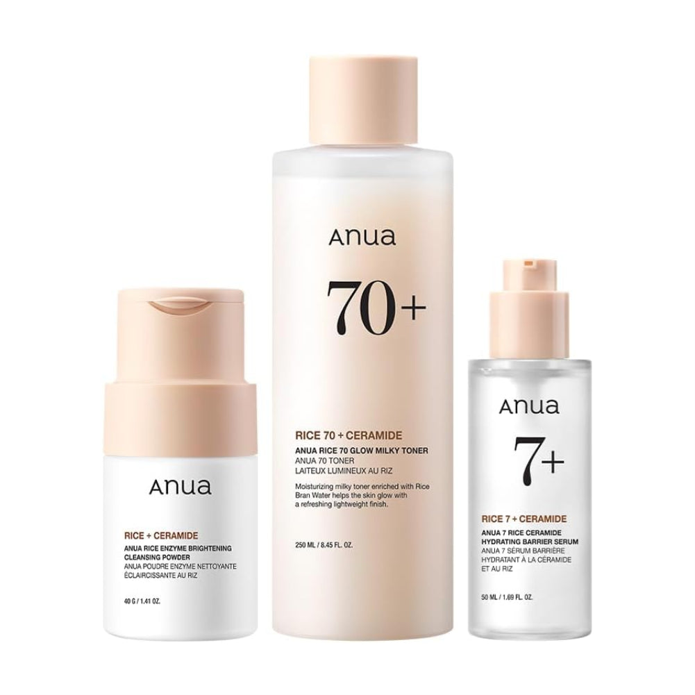 ANUA Rice Trio Set