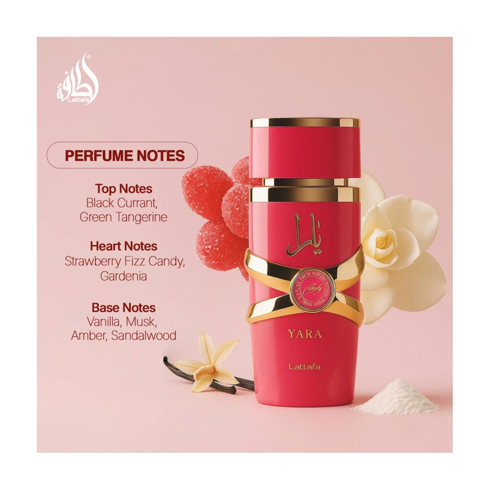 LATTAFA Yara Candy for Women EAU de Parfum Spray