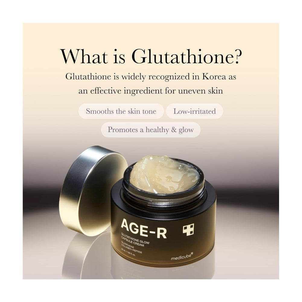 MEDICUBE AGE-R Glutathione Glow Capsule Facial Cream