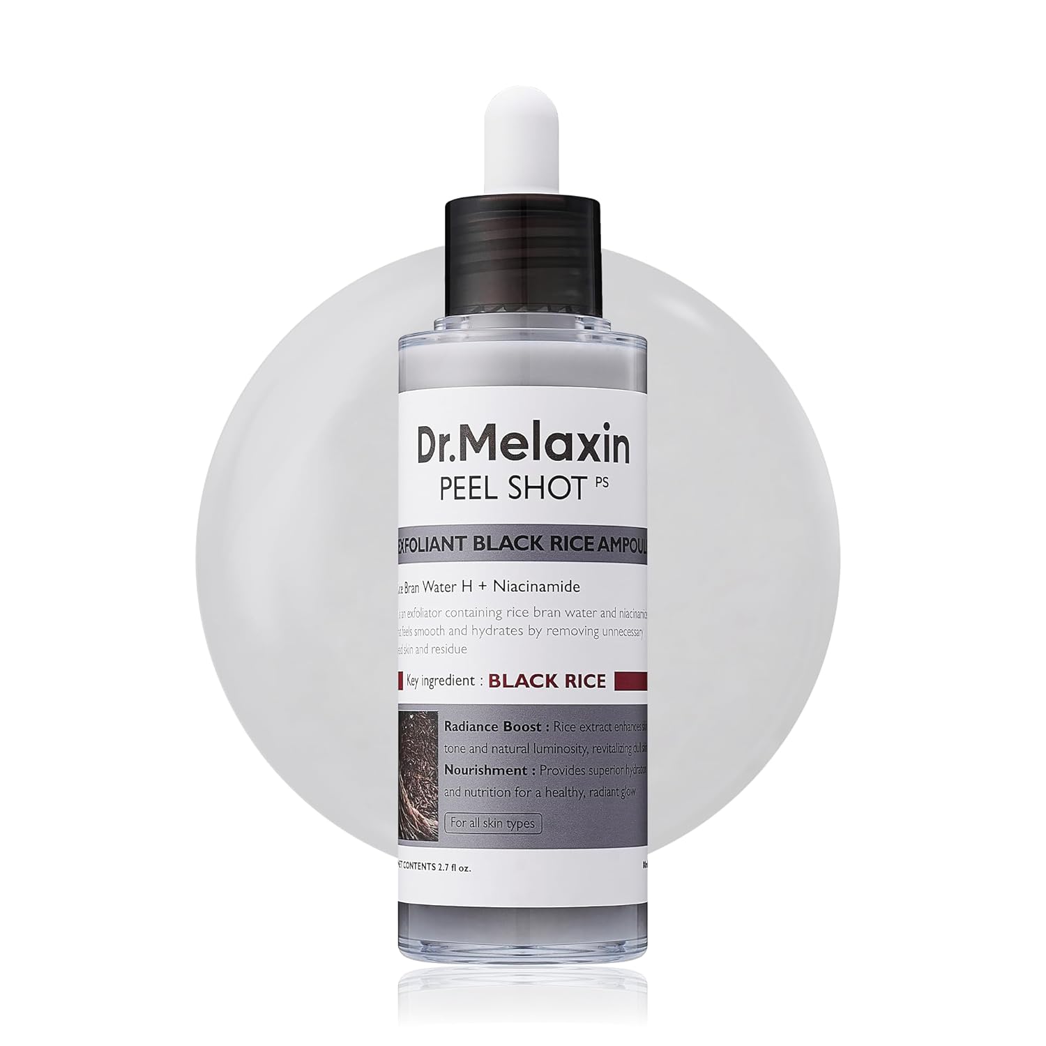 Dr. Melaxin Peel Shot Glow Rice Peeling Ampoule - 80ml