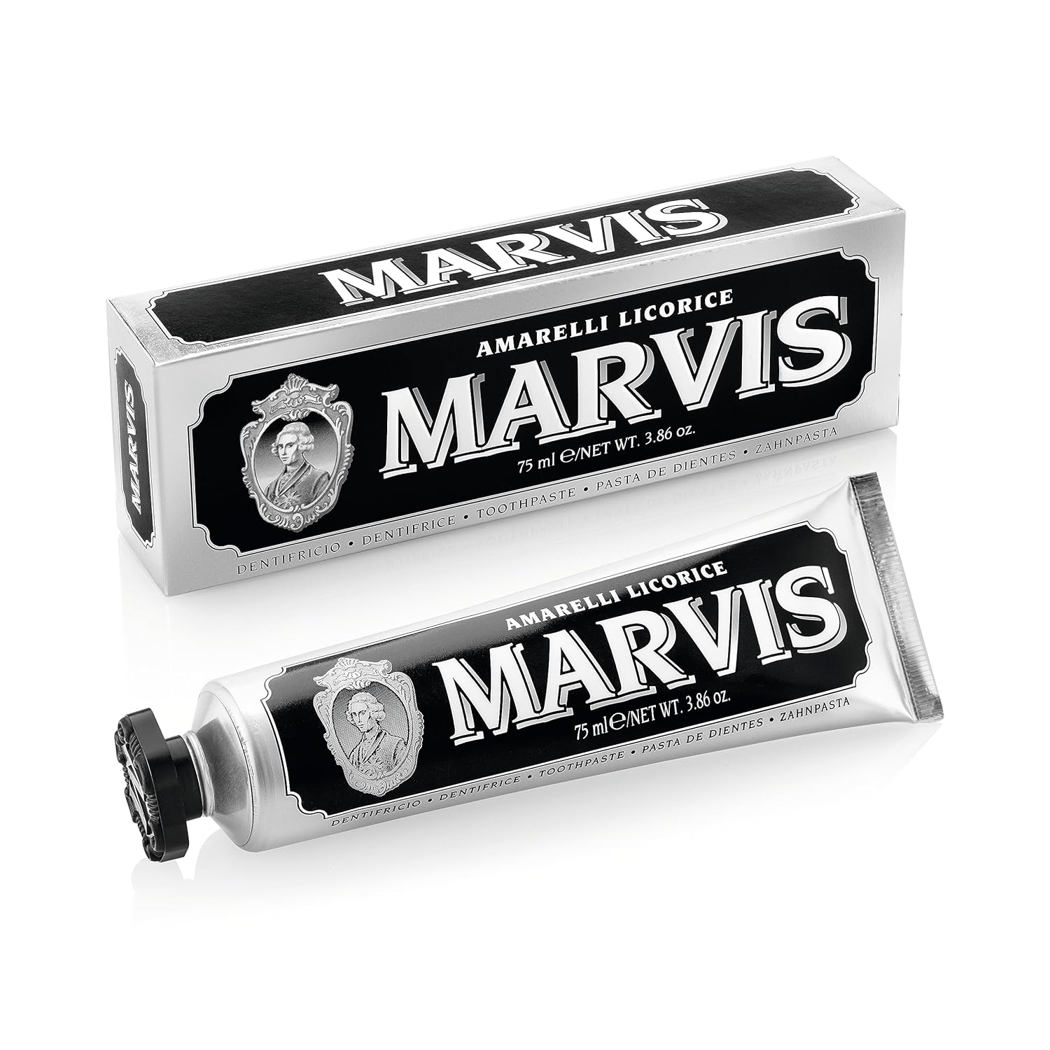 Marvis Amarelli Licorice Toothpaste - 75ml