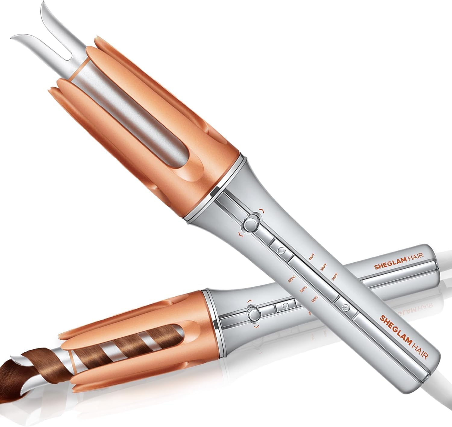 SHEGLAM Automatic Curling Iron 1¼ inch