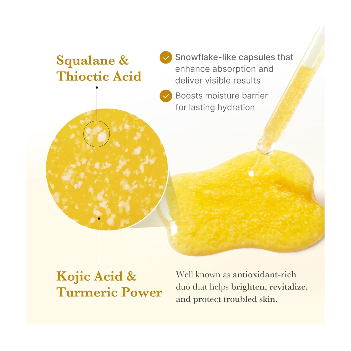 MEDICUBE Kojic Acid Turmeric Clarifying & Balancing Capsule Serum