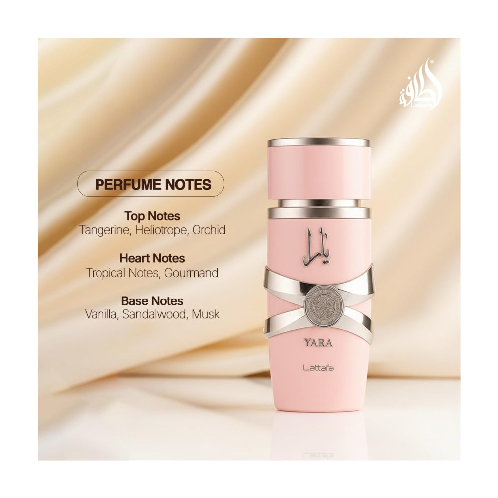 Lattafa Yara - Eau de Parfum Long-Lasting Fragrance for Women - 100 ml