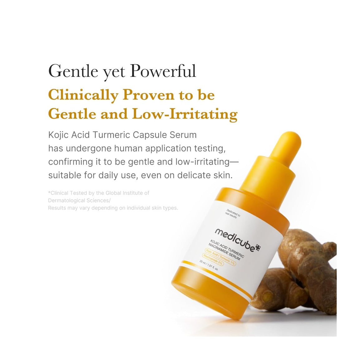 MEDICUBE Kojic Acid Turmeric Clarifying & Balancing Capsule Serum
