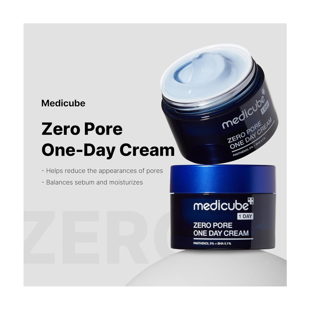 MEDICUBE Zero Pore One-Day Cream 1.7 fl.oz