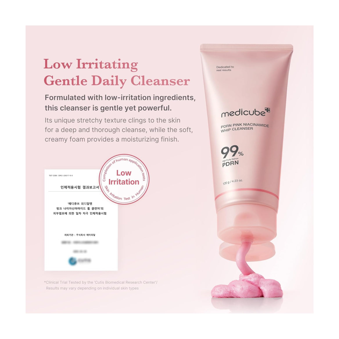 MEDICUBE PDRN Marshmallow Whip Cleanser